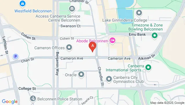 Chandler Street Belconnen ACT parking simple and accessible