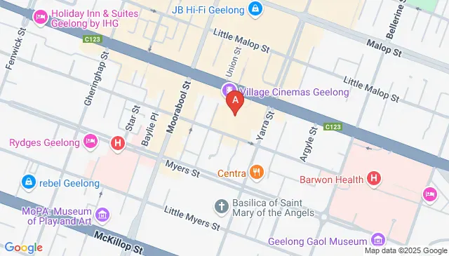 Geelong parking near Little Ryrie St VIC is now organised