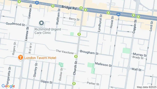 Church Street Richmond VIC parking Australia organised