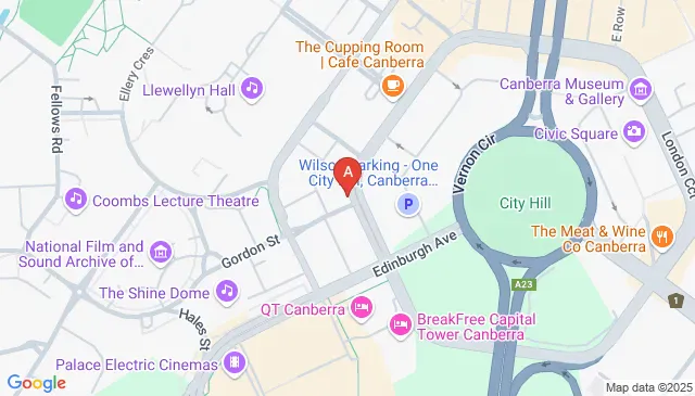 Convenient parking available at 7C London Cct Canberra ACT