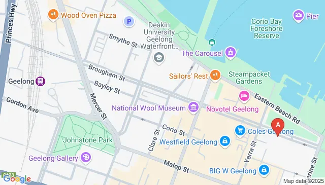 Geelong parking near Brougham Street VIC Australia wide