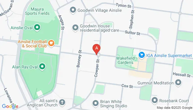 Find organised parking in Ainslie ACT near Canberra city