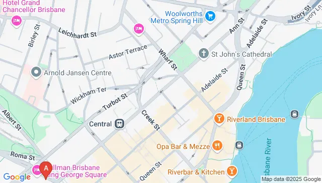 Ann St, Brisbane City QLD 4000, Australia Ann St, Brisbane City QLD 4000, Australia