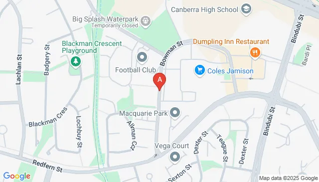 Bowman St, Macquarie ACT 2614, Australia