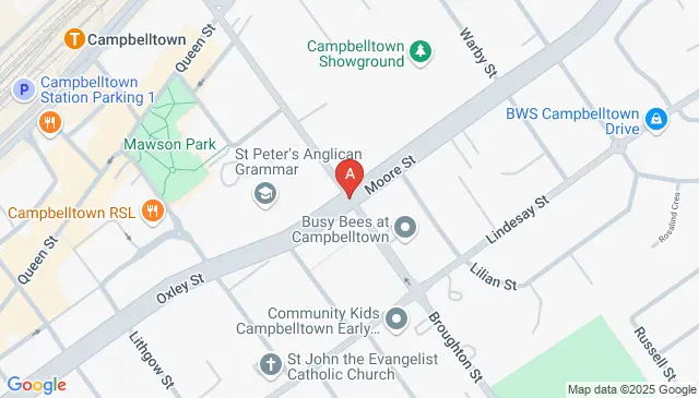 Campbelltown centre car spaces for lease on a busy street