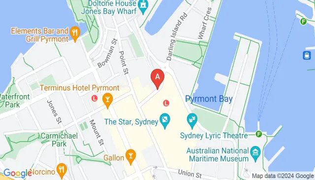 Car park near Star Casino Pyrmont Jones Bay Rd is waiting