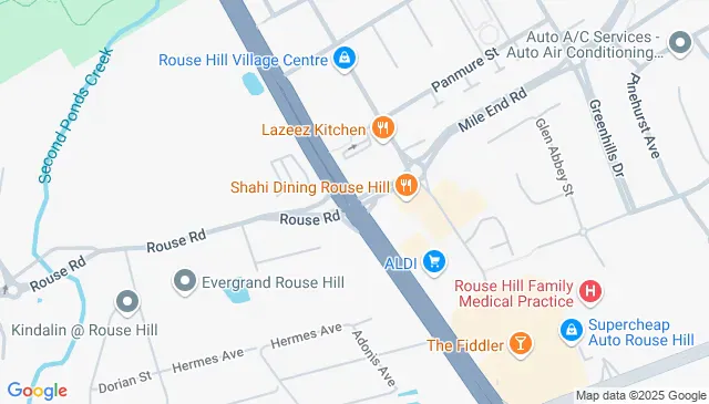 Rouse Hill metro station parking only a short walk away