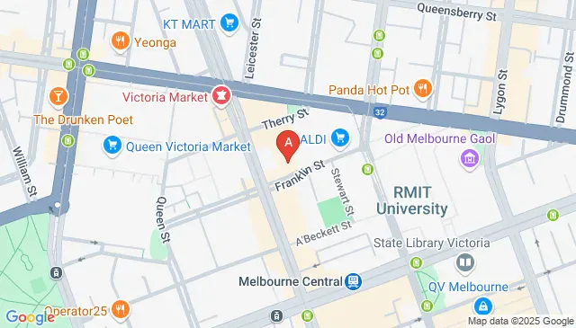 Carpark bay for lease in the Melbourne CBD on Franklin St