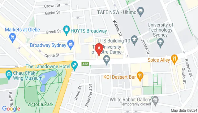 Ultimo carpark near Mountain St offers convenient parking