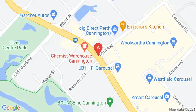 Car van or truck parking on a Cannington street WA here