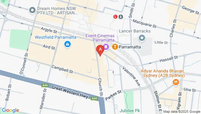 Church Street Parramatta parking NSW find a spot today