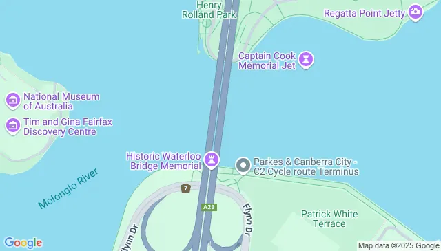 Park near Commonwealth Av Acton ACT at Act Parks Depot