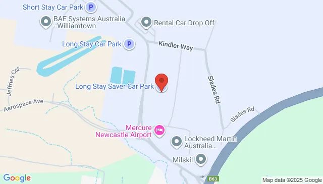 Convenient parking on Williamtown Dr NSW Australia here