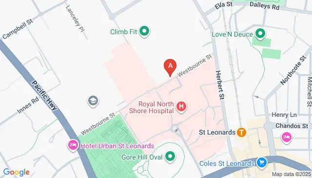 Corner Westbourne St and, Reserve Rd, St Leonards NSW 2065, Australia