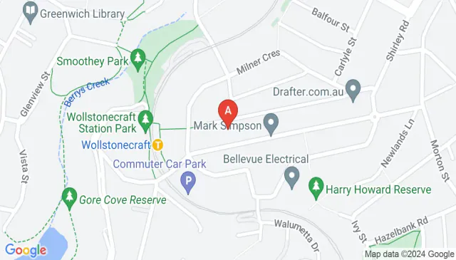 Covered Parking Near Shirley Rd Wollstonecraft Train Line