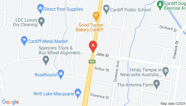 Double Lock Up Garage In Cardiff Nsw 2285 Cbd For Lease