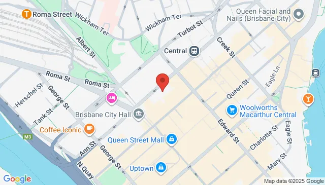 Find convenient parking on Ann Street in Brisbane City QLD