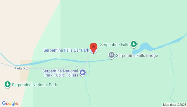 Find parking at 100 Falls Rd Serpentine WA Australia today