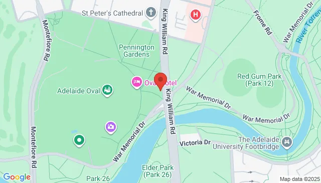 Find parking near Adelaide Oval on King William Road SA