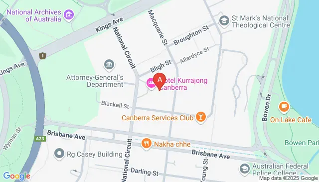 Hotel, 8 National Circuit, Barton ACT 2600, Australia