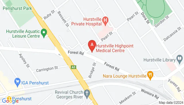 Hurstville CBD long term parking on Forest Road is organised