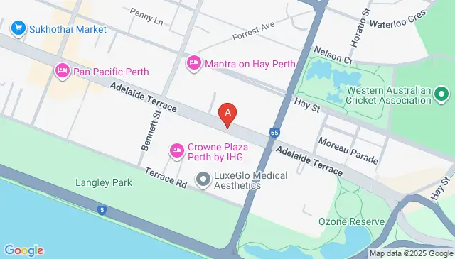 Inner city parking available now on Adelaide Terrace Perth