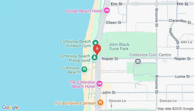 Marine Pde After Napier St, Cottesloe WA 6011, Australia Marine Pde After Napier St, Cottesloe WA 6011, Australia