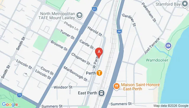 Organised W Parade Perth WA parking Australia book online