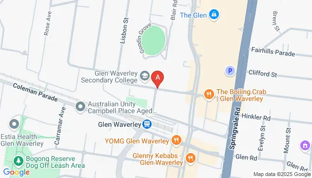 Find parking on Osullivan Road in Glen Waverley VIC