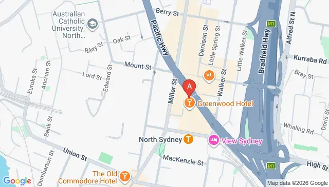 Parking available at 54 Miller St North Sydney NSW now