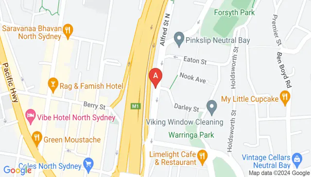 North Sydney parking ten minutes walk to transport NSW