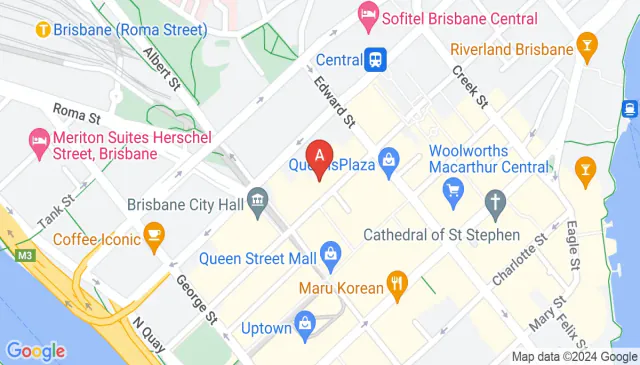 Adelaide Street Brisbane City parking spaces available now