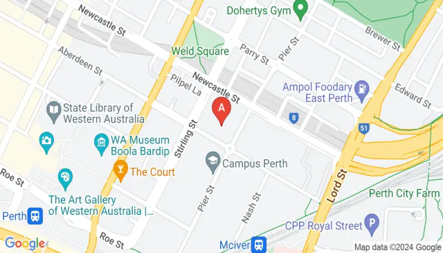 Stirling Street Northbridge Hatch parking space to rent