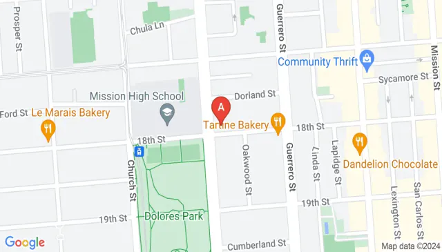 San Francisco parking on 18th St California available now