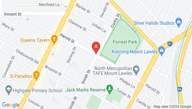 Covered parking spaces in Highgate with buzzer access