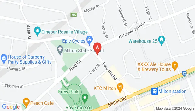 Milton parking Top of Park Road space near the stadium