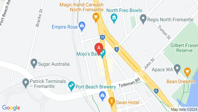 Queen Victoria Street North Fremantle parking available