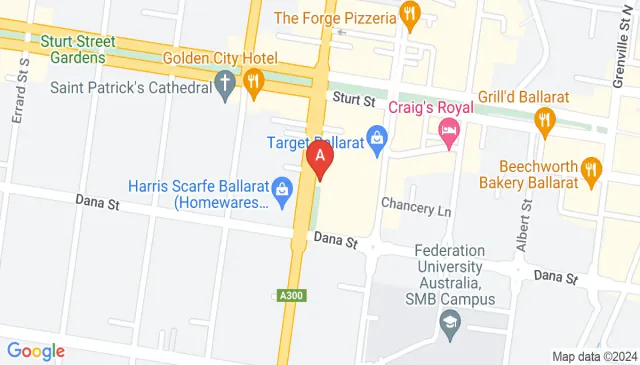 Doveton Street Ballarat Central parking space is waiting