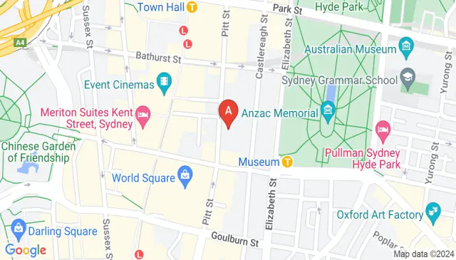 Find parking near 324 Pitt Street in central Sydney