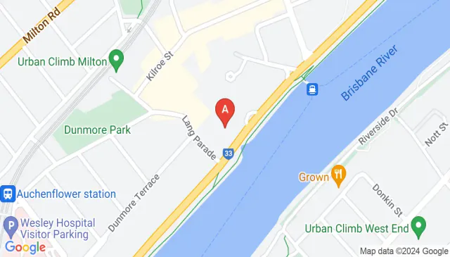 Coronation Drive Milton parking near the John Oxley Centre