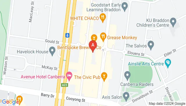 Parking For Rent - 36 Mort Street Braddon Car Park