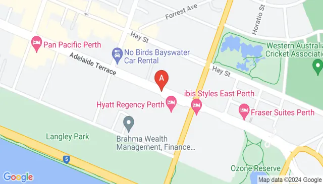 Private secure Adelaide Terrace parking East Perth now