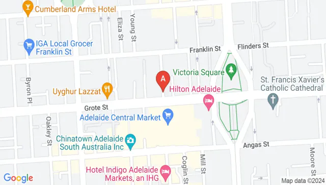 Unreserved CBD parking near Adelaide Central Market SA