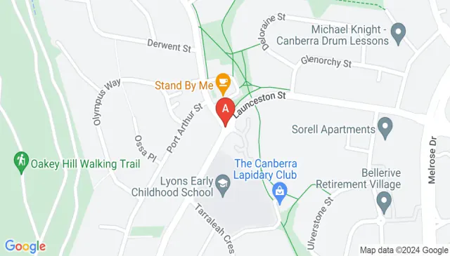 Parking available in Lyons ACT close to everything