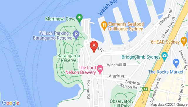 Secure your parking spot near Hickson Rd Millers Point