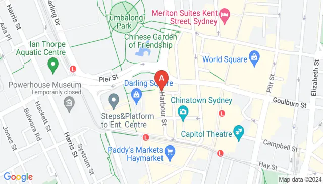 Best parking near Sydney CBD Harbour St Haymarket area