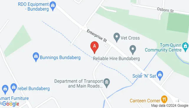 Boat caravan container and plant storage yard in Bundaberg