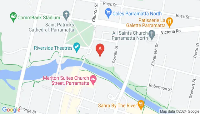 Church Street Parramatta NSW parking spaces ready to book