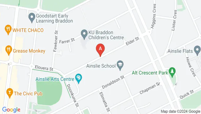 Braddon parking near Elder Street Canberra is available