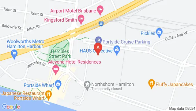 Brisbane Airport and Portside cruise parking is available